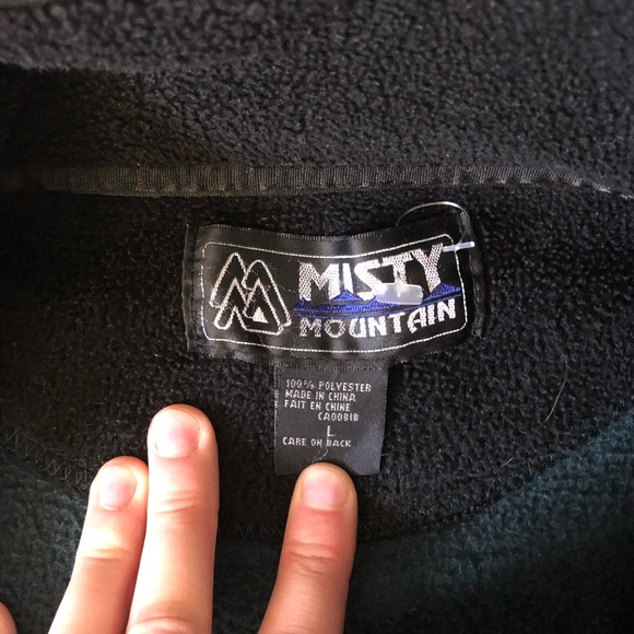 Vintage misty mountain fleece - Picture 2 of 4